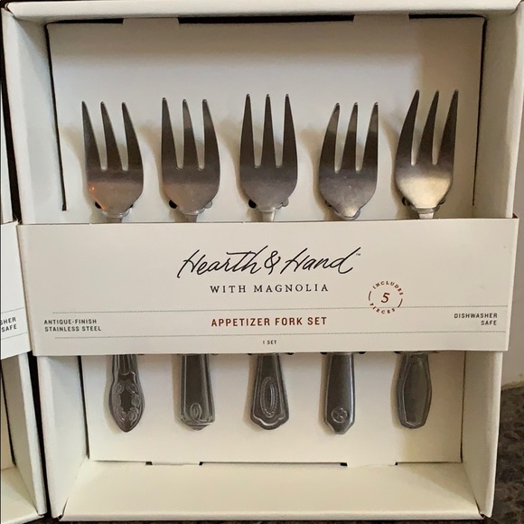 Hearth & Hand with Magnolia - Appetizer Fork Sets - Picture 2 of 3